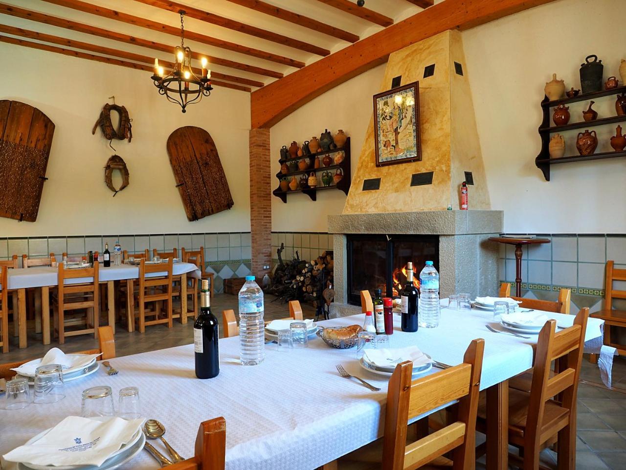 Monasterio El Olivar Estercuel Dış mekan fotoğraf